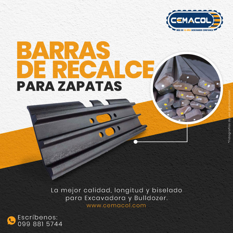 Cemacol BARRAS DE RECALCE